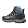 Trezeta Thunder Mid Women's Waterproof Hiking Shoes in Dark Grey Azure