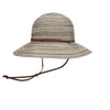 CTR WANDERLUST Breeze Crushable Straw Hat, Brown Mix