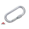 Stubai Oval 40Kn Steel Karabiner, Galvanized