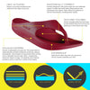 Telic Energy Flip Flop - Dark Cherry