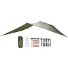 Bushmen Easy Tarp 3x3 Green